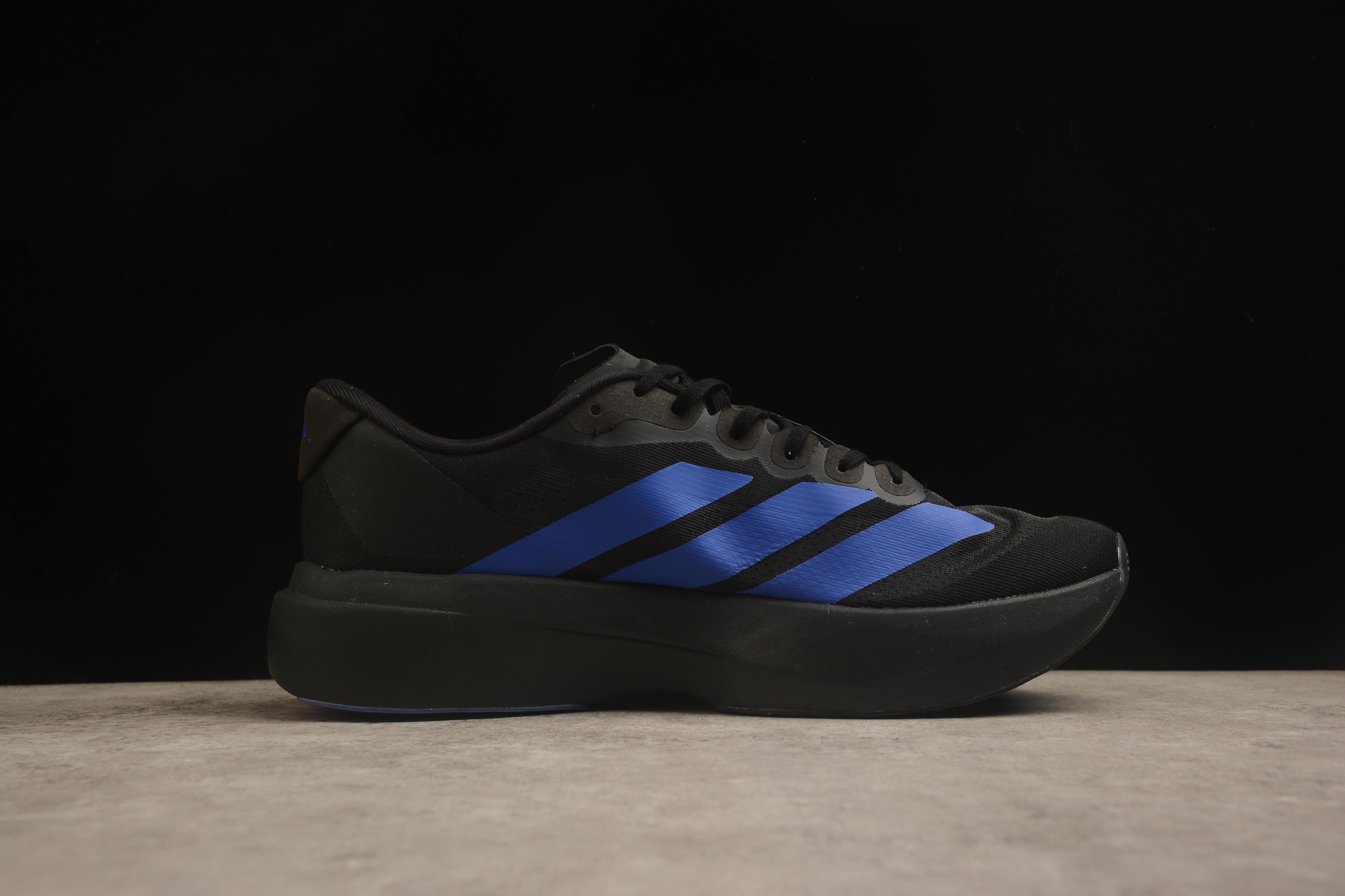adidas Adizero Evo SL "Black/Blue" фото № 3