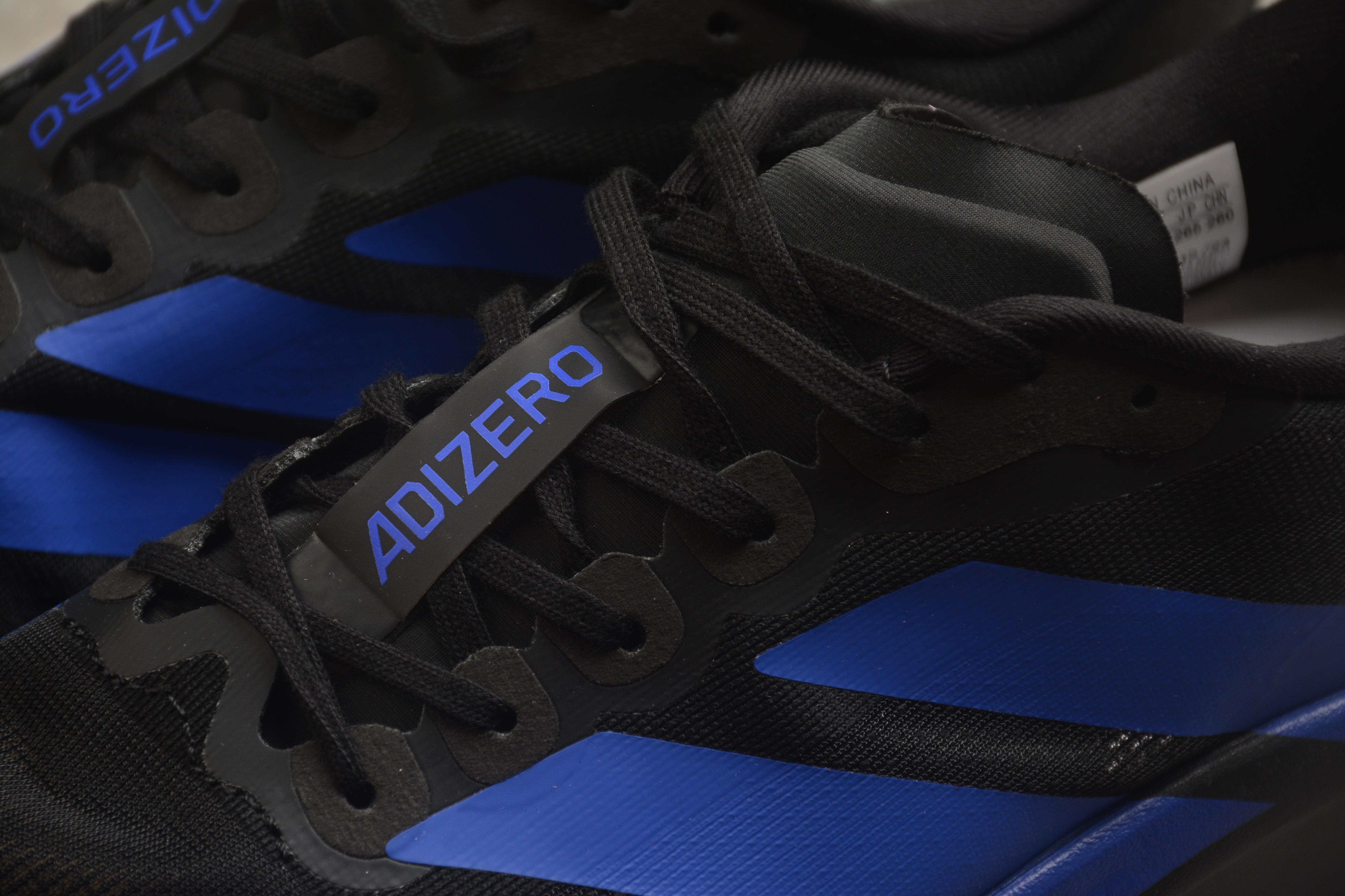 adidas Adizero Evo SL "Black/Blue" фото № 6