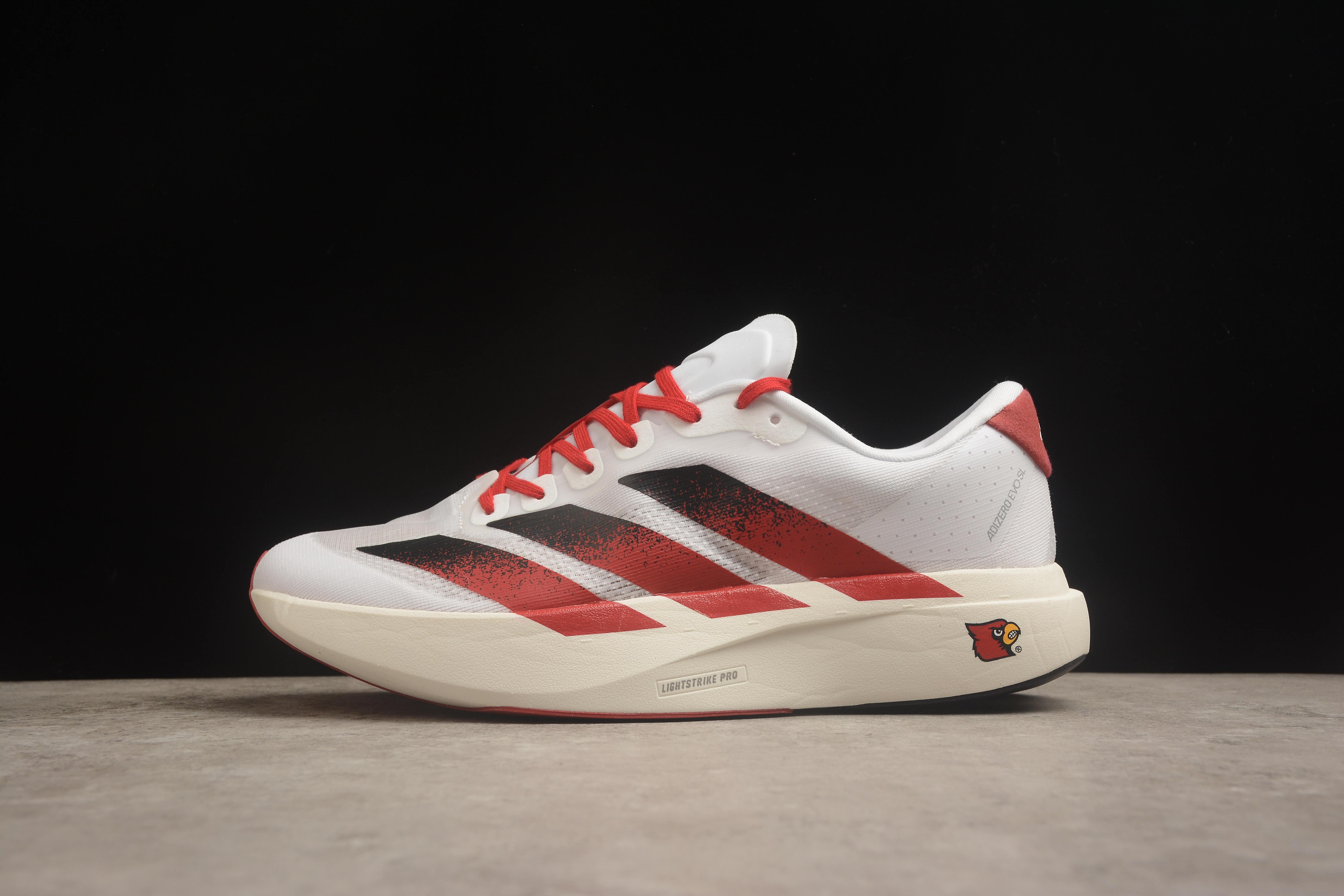 adidas Adizero Evo SL "White/Lucid Red" фото № 2