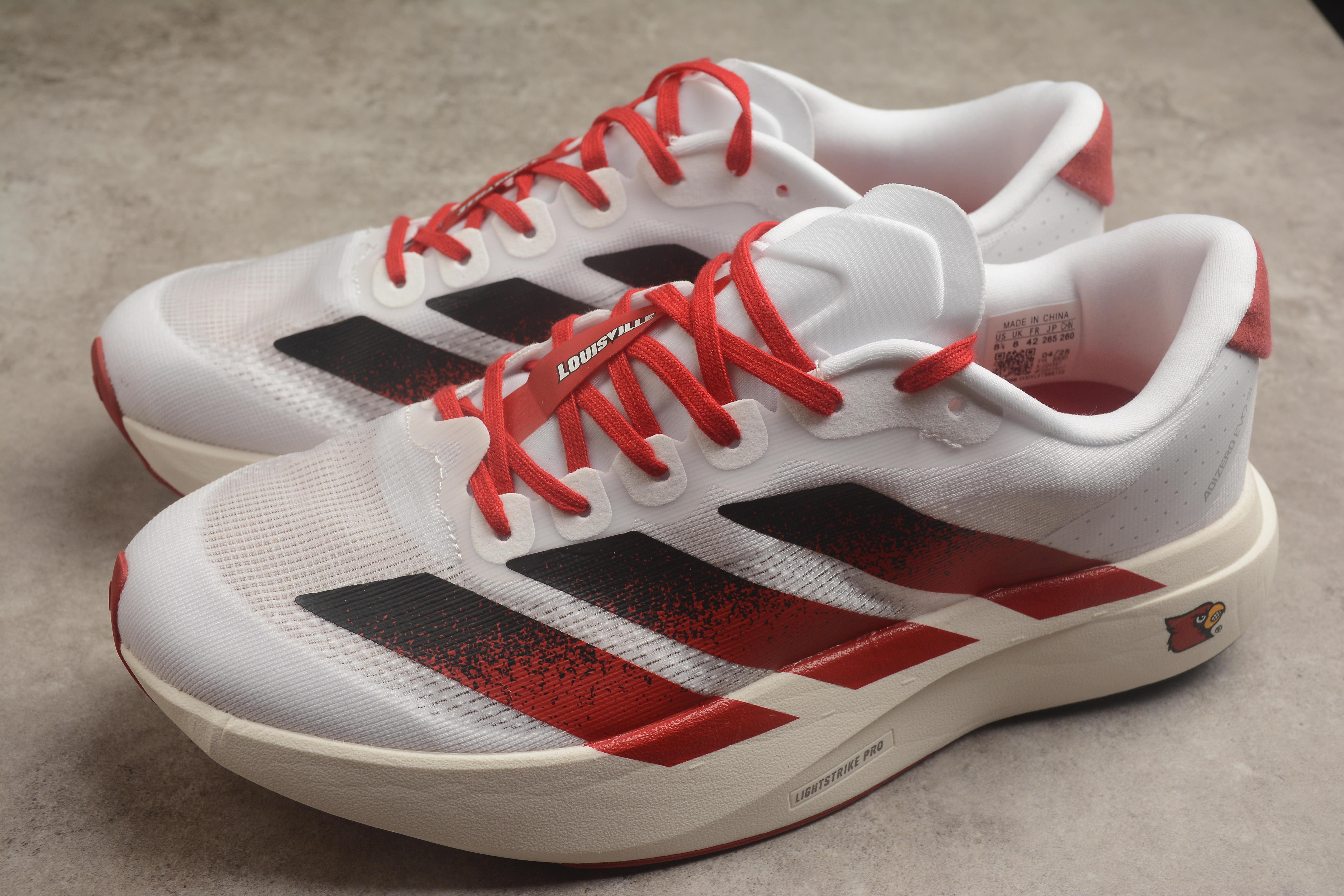 adidas Adizero Evo SL "White/Lucid Red" фото № 4