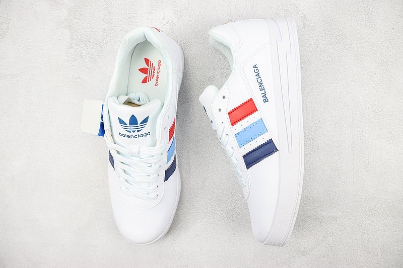 Balenciaga x Neighborhood x Adidas Campus "White/Blue" фото № 6