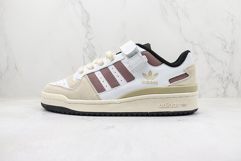 Adidas Forum 84 Exhibit Low "White/Brown" фото № 2