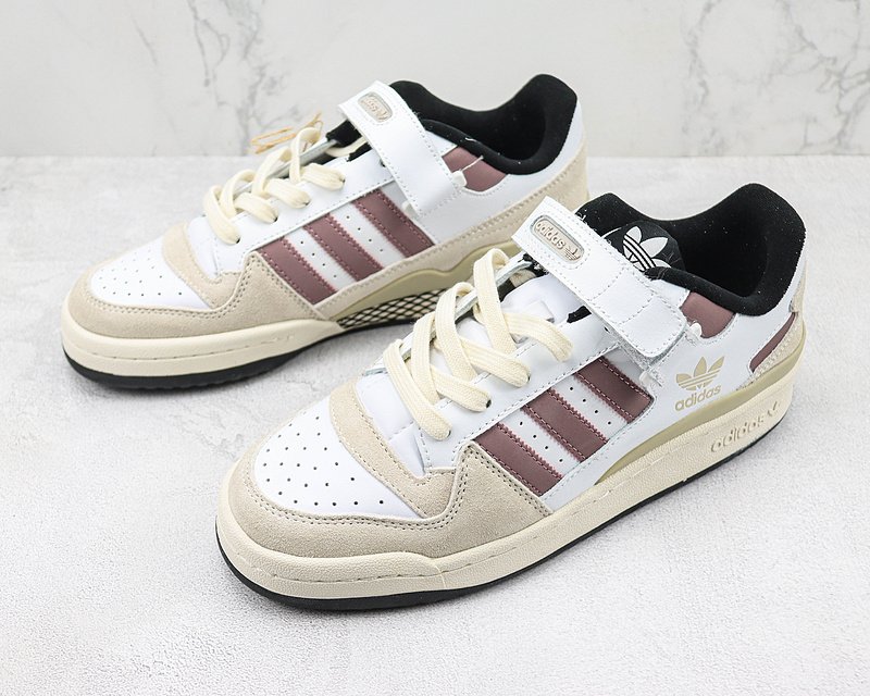 Adidas Forum 84 Exhibit Low "White/Brown" фото № 5