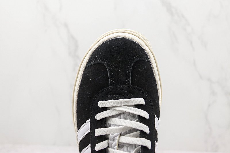 Adidas Gazelle Bold "Black/White" фото № 4