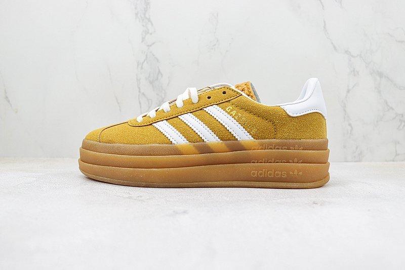 Adidas Gazelle Bold "Orange Peel Gum" фото № 2