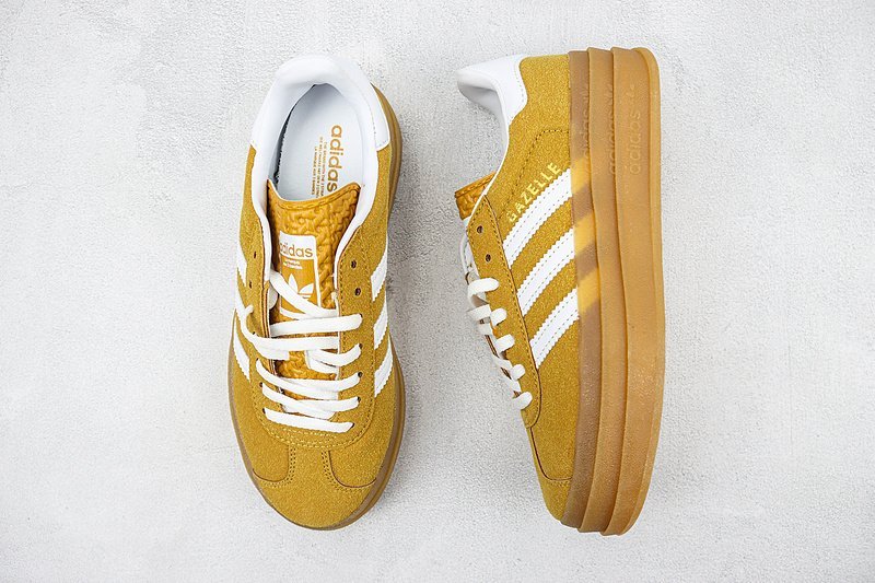 Adidas Gazelle Bold "Orange Peel Gum" фото № 6