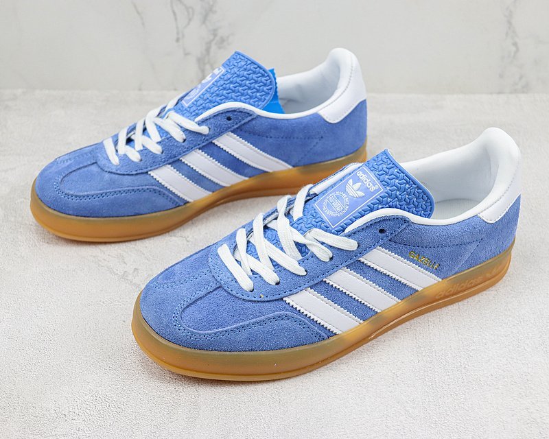Adidas Gazelle Indoor "Light Blue/Cloud White" фото № 5