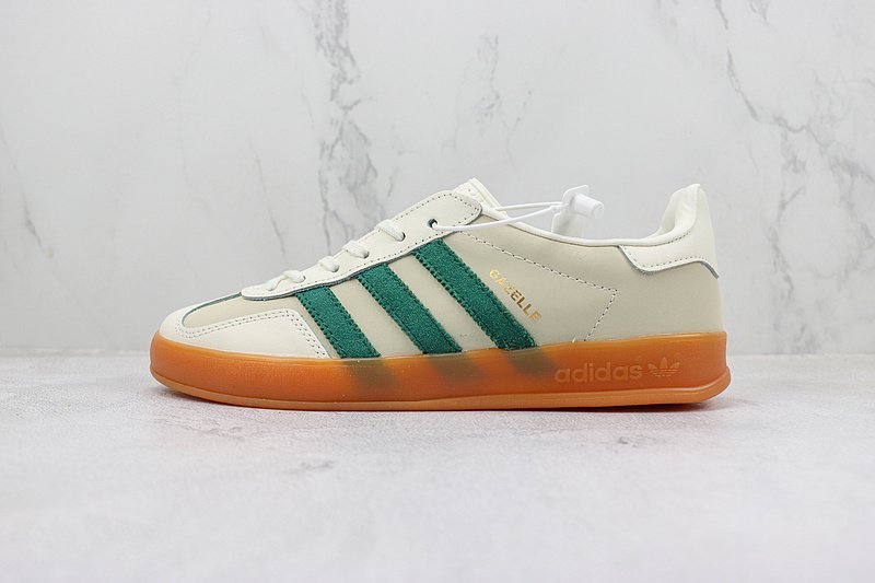 Adidas Gazelle "Cream/Green" фото № 2