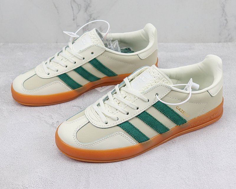 Adidas Gazelle "Cream/Green" фото № 5