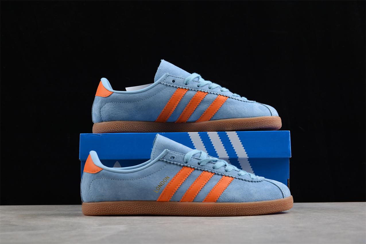 adidas London 96 "Light Blue/Orange" фото № 6