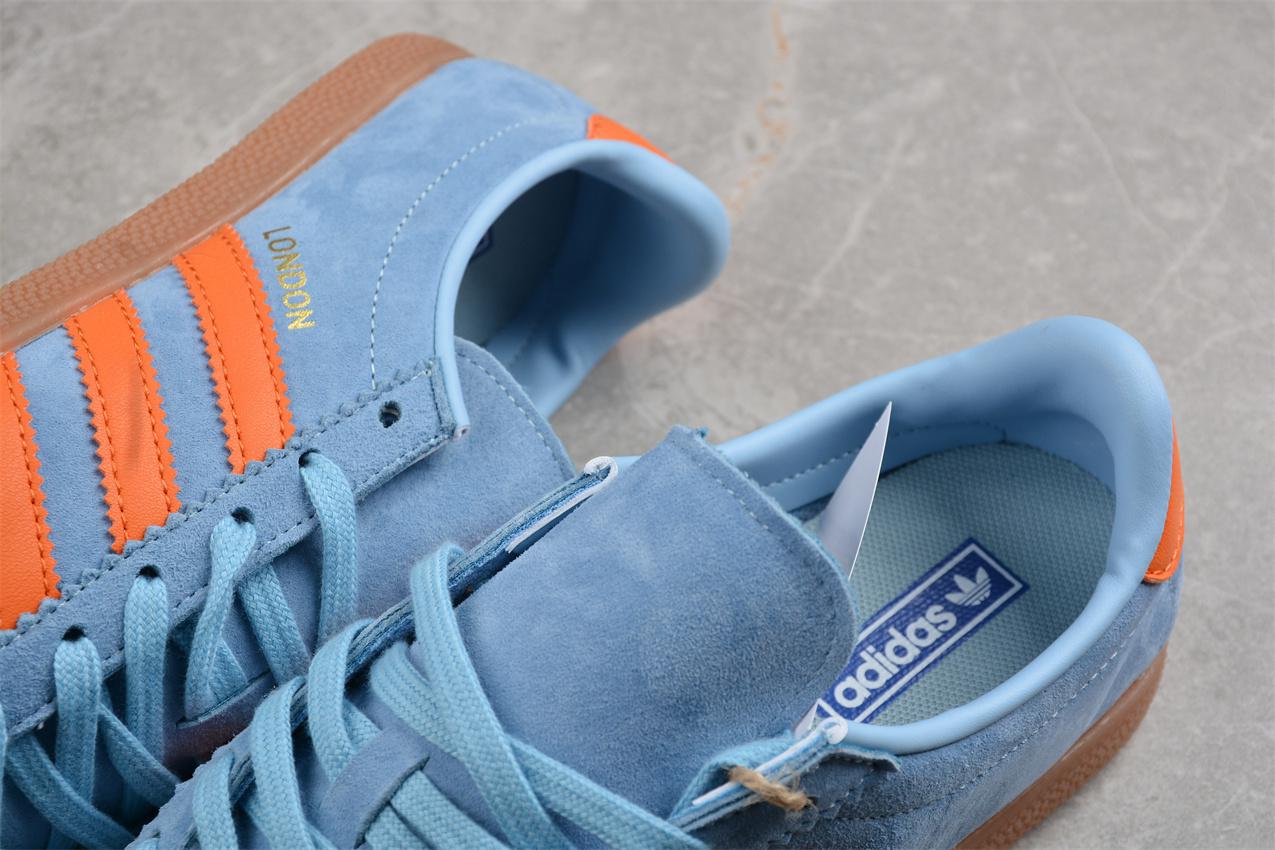 adidas London 96 "Light Blue/Orange" фото № 4