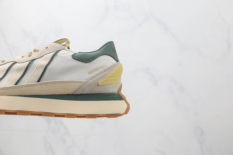 Adidas Neo Futro Mixr Lifestyle "Beige/Green/White/Brown/Yellow" фото № 4