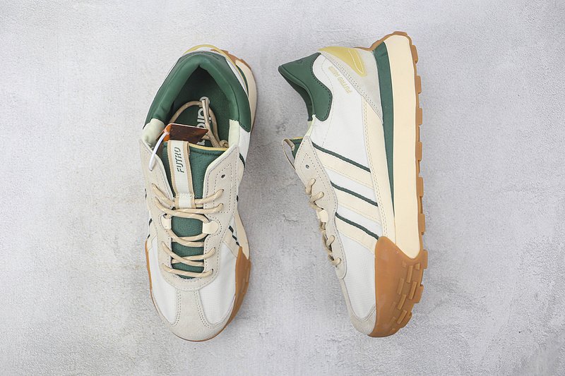 Adidas Neo Futro Mixr Lifestyle "Beige/Green/White/Brown/Yellow" фото № 6