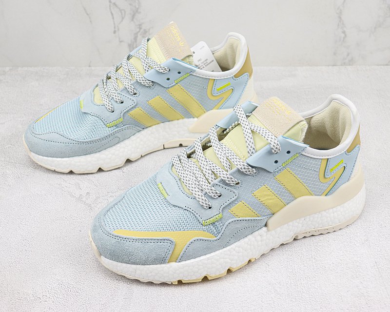 Adidas Nite Jogger "Blue/Yellow" фото № 3