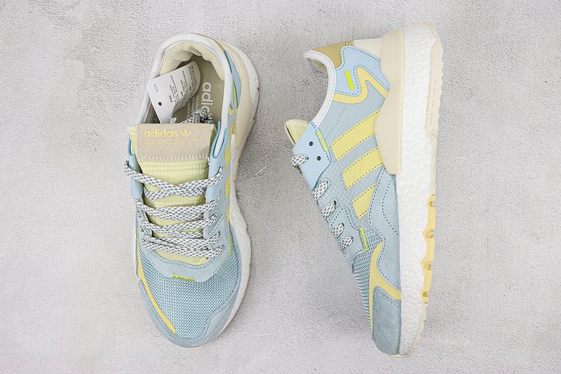 Adidas Nite Jogger "Blue/Yellow" фото № 4