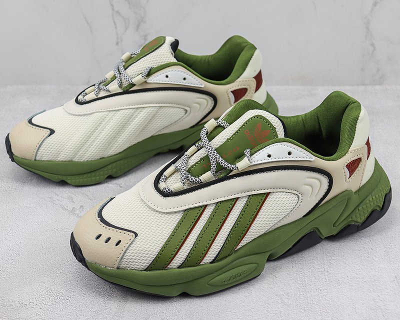Adidas Oztral "Beige/Olive Green" фото № 5