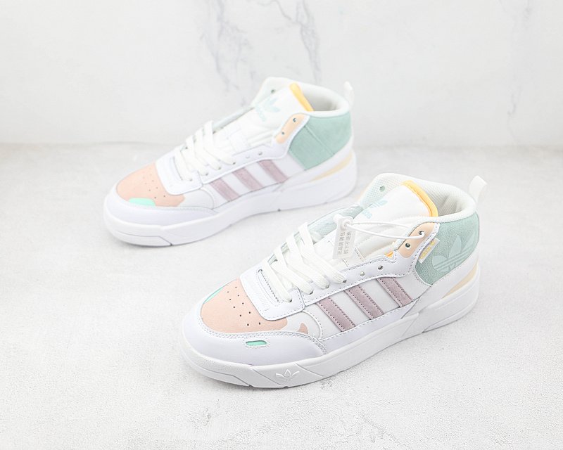 Adidas Post Up "White/Pink/Green" фото № 5