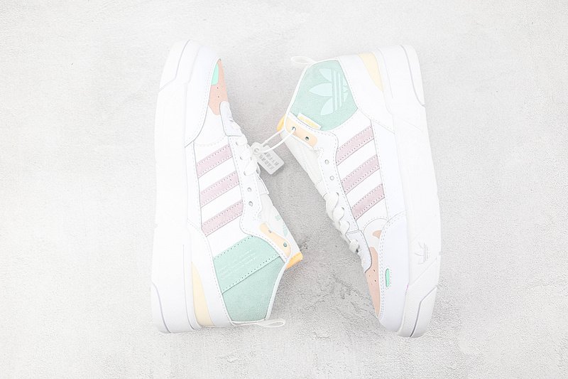 Adidas Post Up "White/Pink/Green" фото № 6