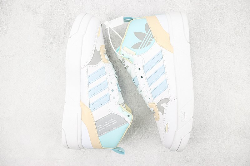 Adidas Post Up "White/Ivory/Ice Blue" фото № 7
