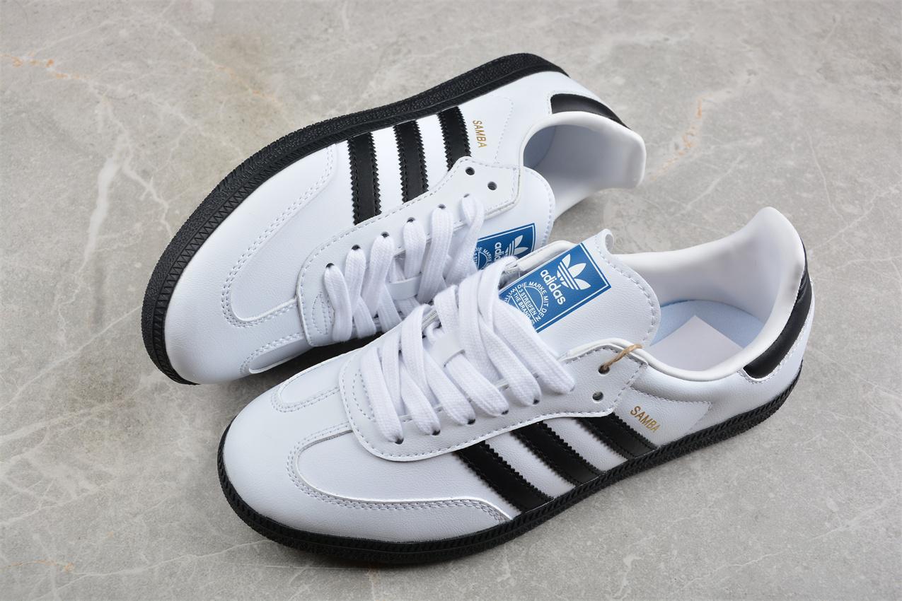 Adidas Samba OG "White/Black" фото № 6