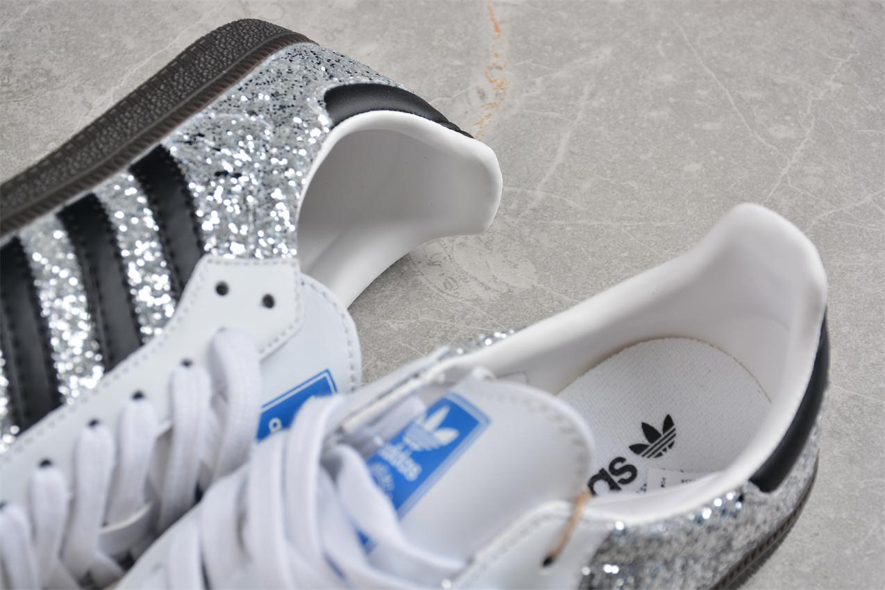 Adidas Samba OG "Silver/Beige/White/Black" фото № 8