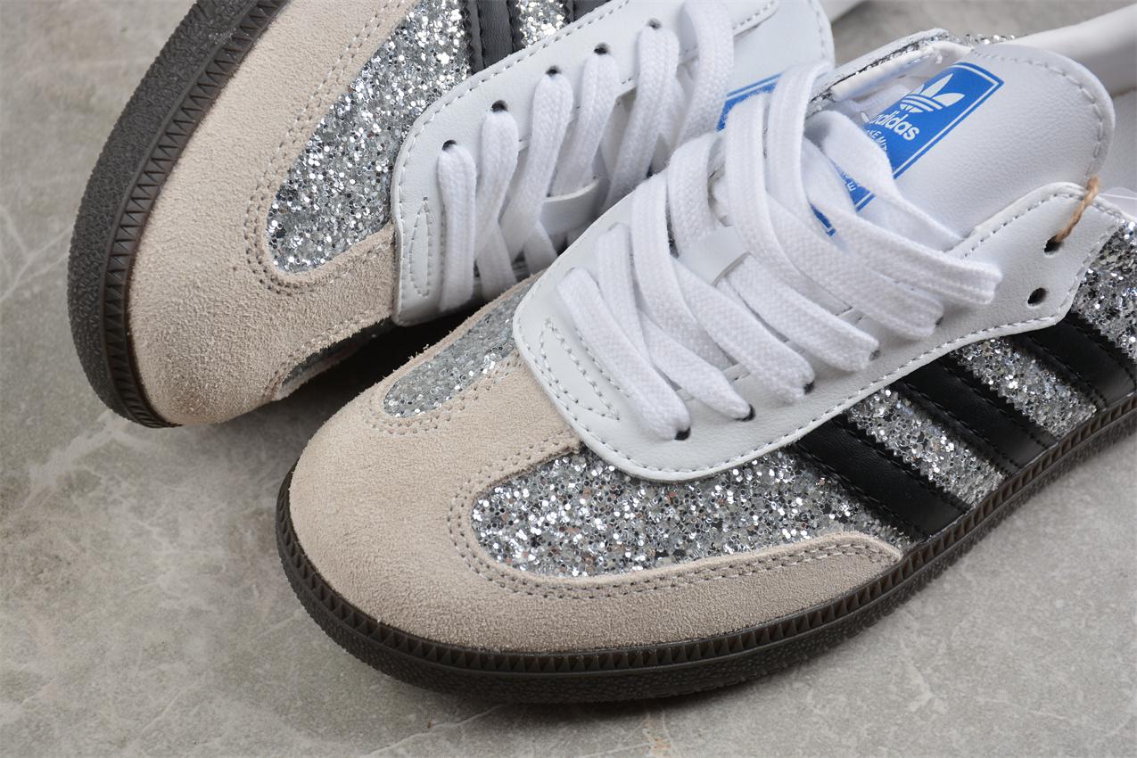 Adidas Samba OG "Silver/Beige/White/Black" фото № 7