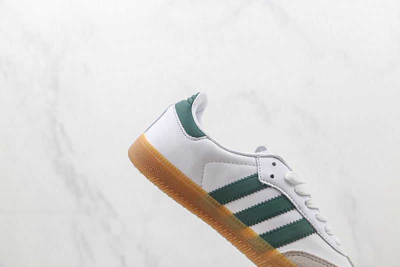Adidas Samba OG "White/Collegiate Green" фото № 4
