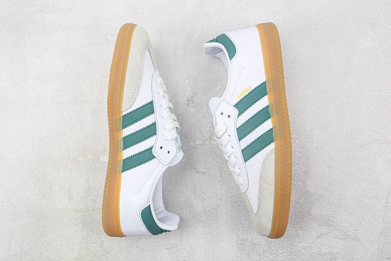 Adidas Samba OG "White/Collegiate Green" фото № 6