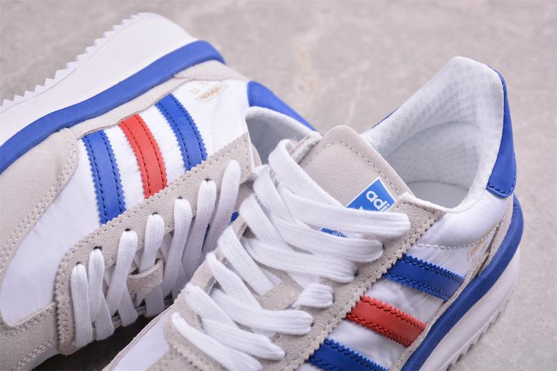Adidas Originals SL 72 "White/Grey/Blue/Red" фото № 8