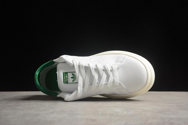 Adidas Originals Stan Smith PF "White/Off White/Green" фото № 4