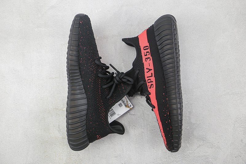 Adidas Yeezy Boost 350v2 "Red Stripe" фото № 7
