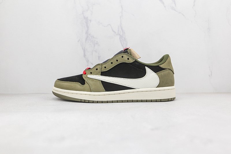 Travis Scott x Air Jordan 1 Low "Mocha" фото № 2