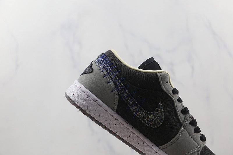Air Jordan 1 Low SE "Crater Black Grey" фото № 4
