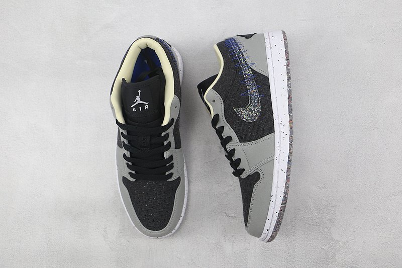 Air Jordan 1 Low SE "Crater Black Grey" фото № 6