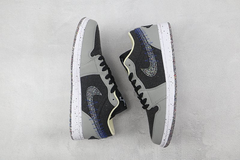 Air Jordan 1 Low SE "Crater Black Grey" фото № 7