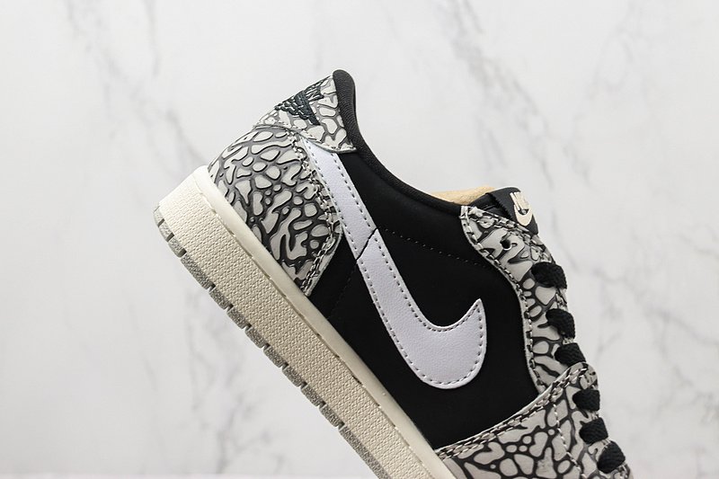 Air Jordan 1 Low OG "Black Cement" фото № 4