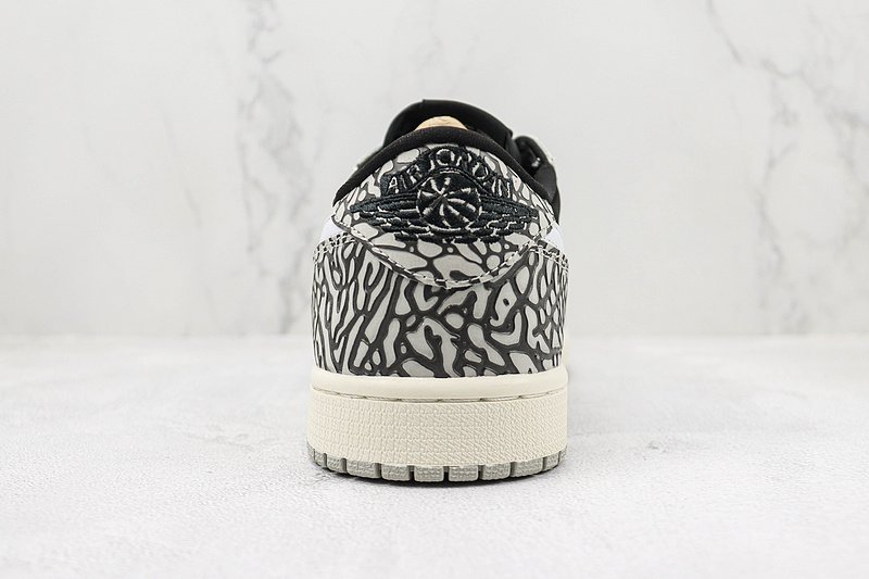 Air Jordan 1 Low OG "Black Cement" фото № 8