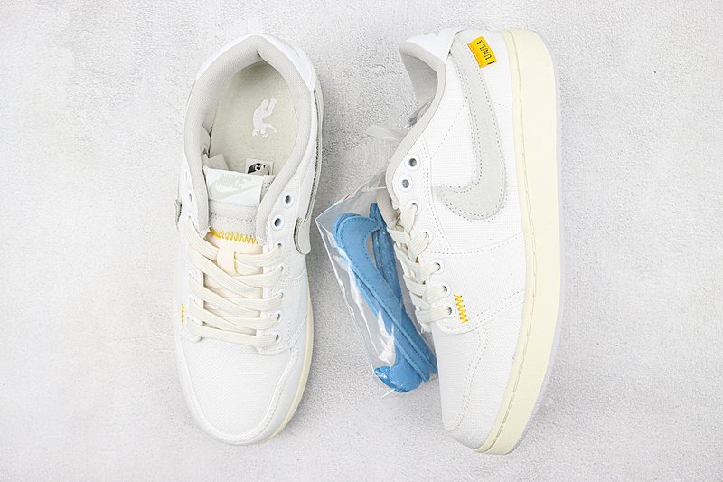 Union LA x Air Jordan 1 KO Low "White/Blue" фото № 7