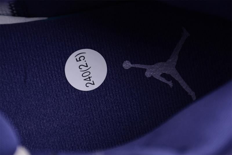 Air Jordan 1 Mid "Purple/Sail" фото № 4