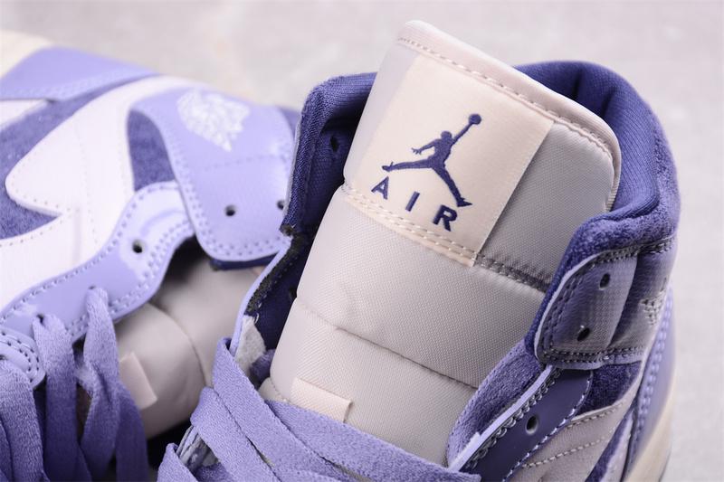 Air Jordan 1 Mid "Purple/Sail" фото № 3