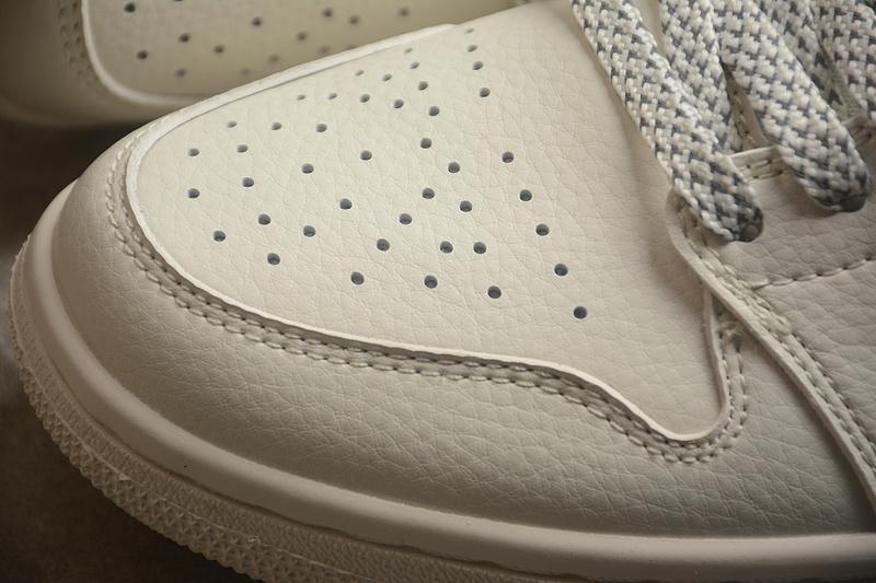 Supreme x Air Jordan 1 Low "Off White/Red" фото № 2