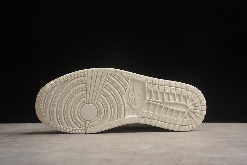 Supreme x Air Jordan 1 Low "Off White/Red" фото № 7