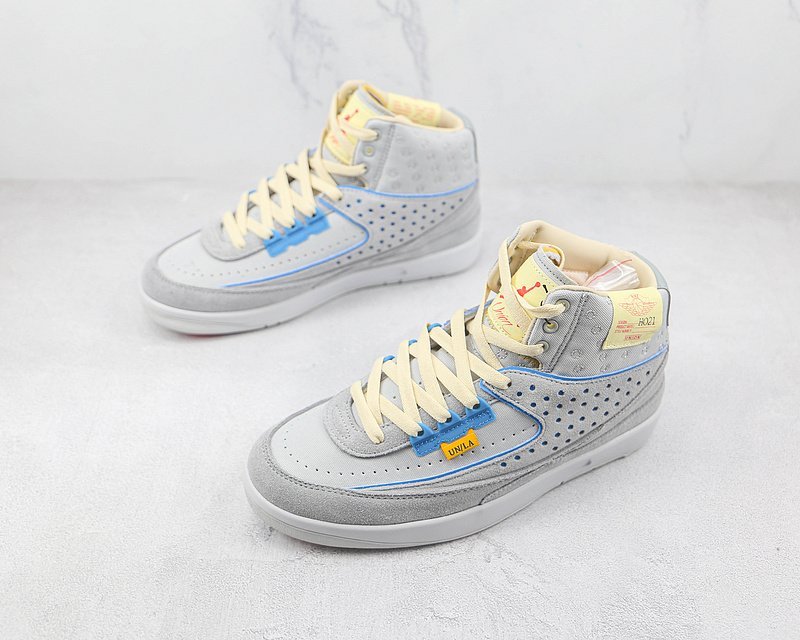 Union LA x Air Jordan 2 Retro SP "Grey Fog" фото № 5
