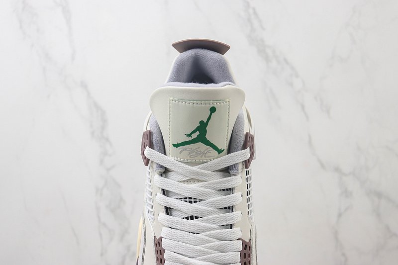 A Ma Manire x Air Jordan 4 "Beige/Ivory Foot" фото № 5