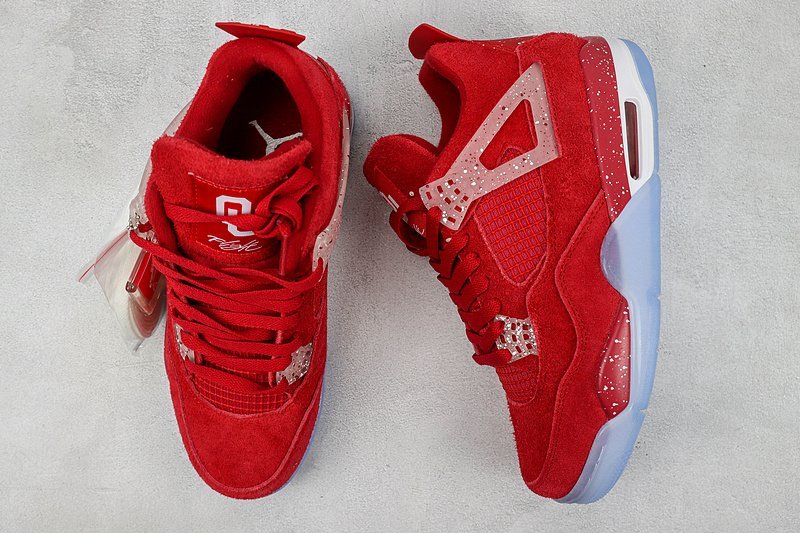 Air Jordan 4 Retro "Oklahoma Sooners" фото № 7