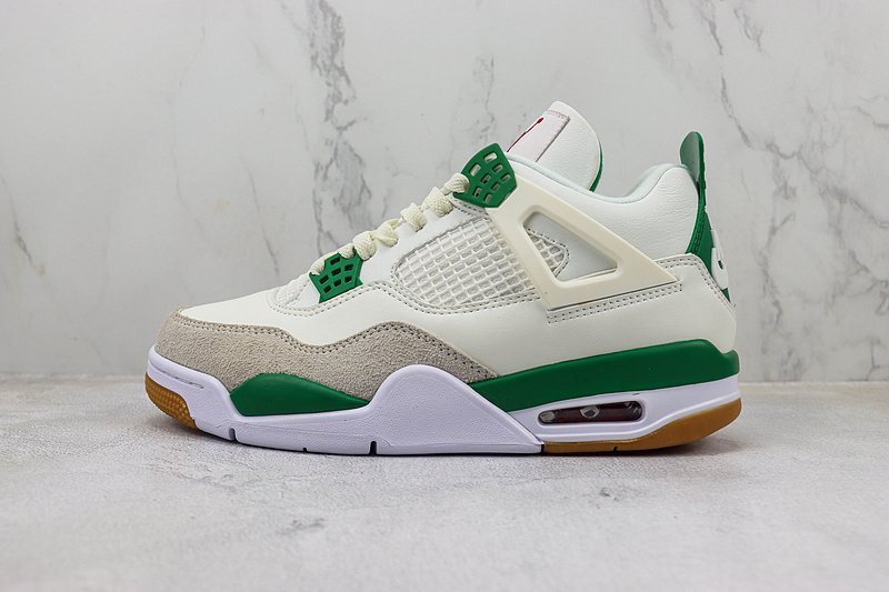 Air Jordan 4 Retro "Pine Green/Off White" фото № 2