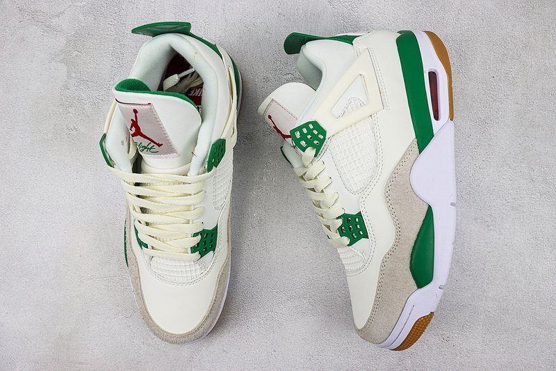 Air Jordan 4 Retro "Pine Green/Off White" фото № 7