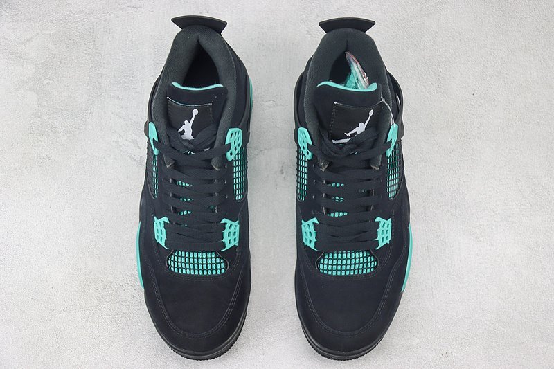 Air Jordan 4 "Black/Teal" фото № 7