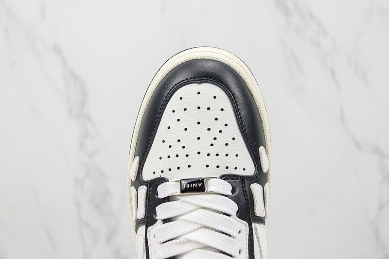 Amiri Skel Top Low "Black/White Bones" фото № 4