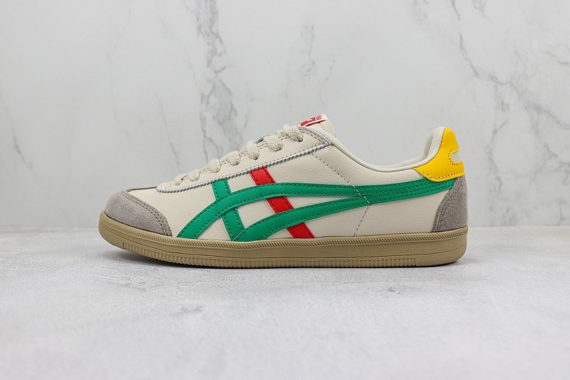 Onitsuka Tiger x Asics Tokuten "Light Grey/Green/Yellow" фото № 2